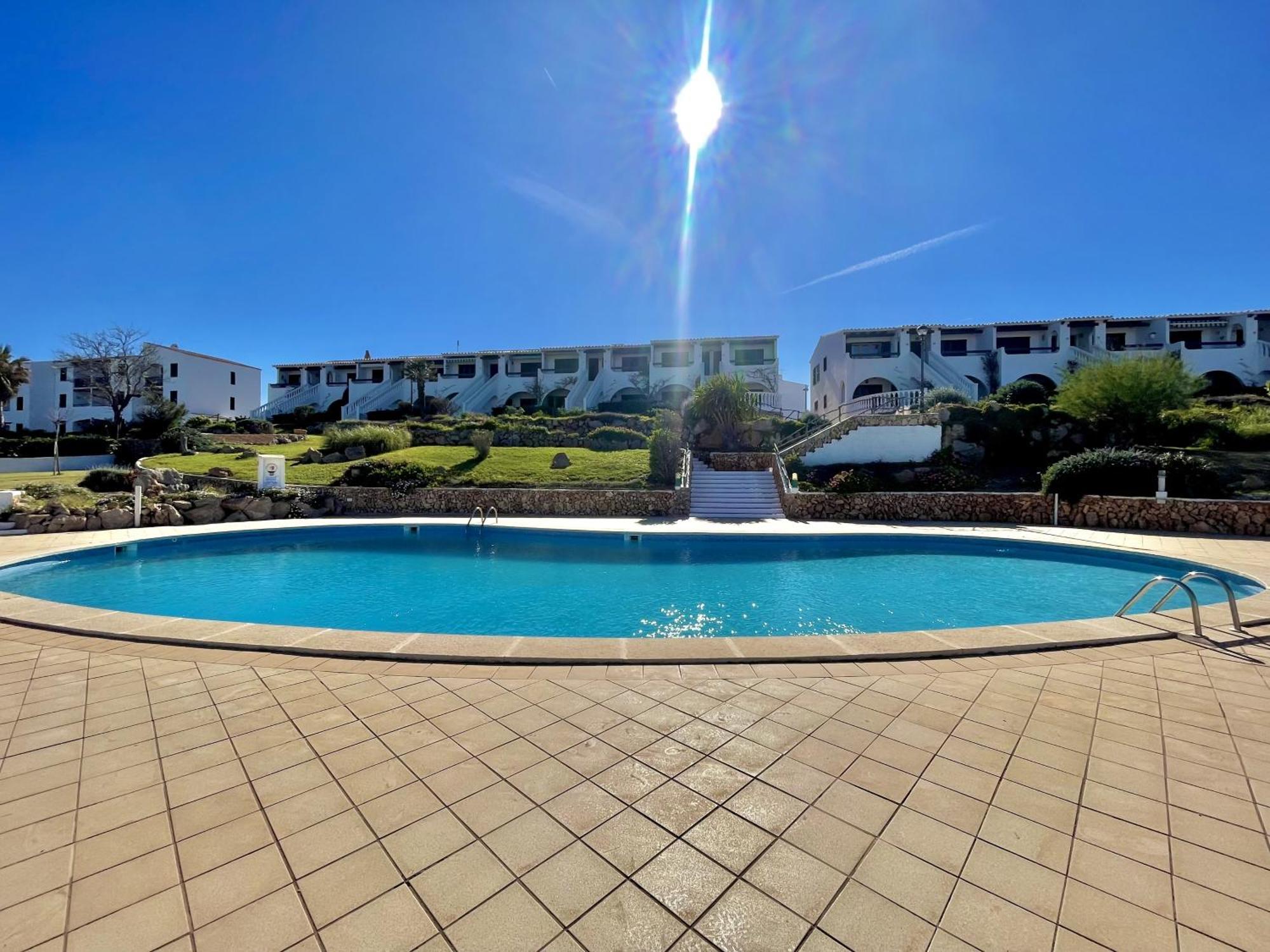 Mestral Apto En Planta Baja Con Piscina Arenal d'en Castell Luaran gambar